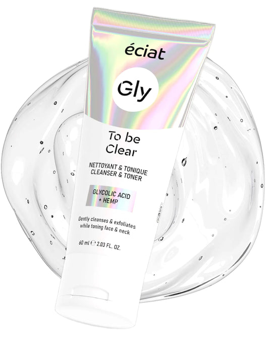 Nettoyant et tonique visage To be Clear  ECIAT GLY 60 ml