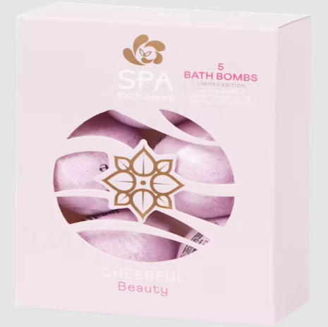 Boules effervescentes de bain Spa Exclusives Editions limitées 5 x 20 g Diverses Variantes
