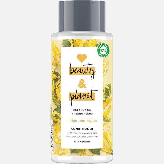 Conditionner à l' huile de Coco et Ylang Ylang Love beauty and Planet  400 ml