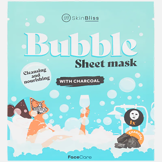 Masque à bulles au charbon actif pour visage