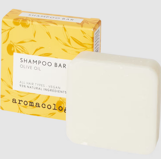 Shampoing sec solide Aromacology à l'Huile d' olive 80 g