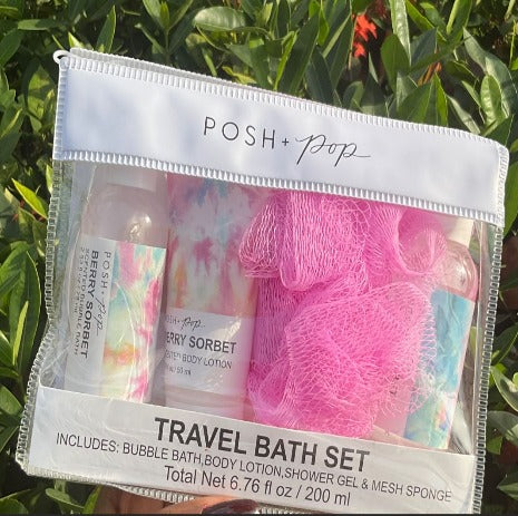 Set de douche pour voyage  Posh + pop