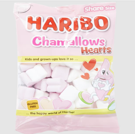 Chamallows Hearts Haribo 175 g