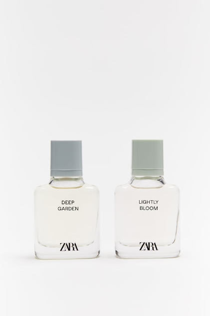 Coffret Eau de Parfum ZARA  DEEP GARDEN & LGHTLY BLOOM  2 X 30 ml