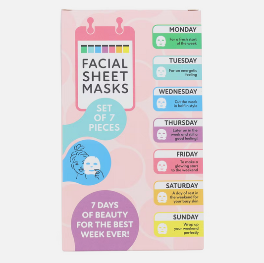 Pack Masques pour le visage" Routine 7 jours"