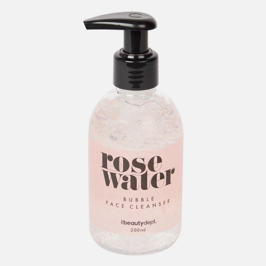 Gel nettoyant visage Rose Water  aux bulles 200  ml